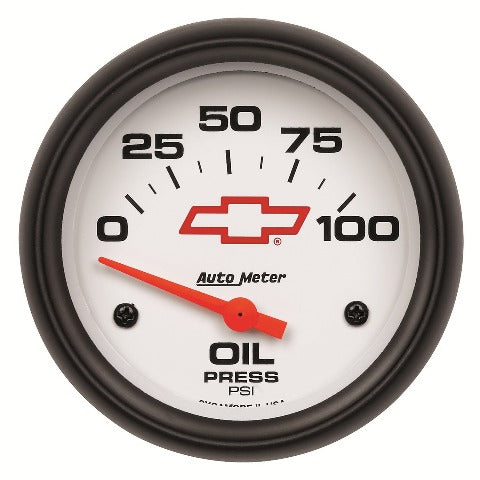 AutoMeter Products 5827-00406 2-5/8 Oil Press 0 100 PSI Elec, GM Series