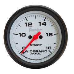 AutoMeter Products 5879 GAUGE; AIR/FUEL RATIO-WIDEBAND; ANALOG; 2 5/8in.; 8:1-18:1; STEPPER MOTOR; PHANT