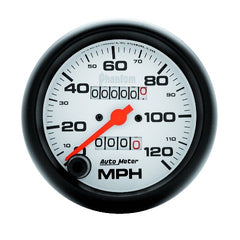 AutoMeter Products 5892 Gauge; Speedometer; 3 3/8in.; 120mph; Mechanical; Phantom