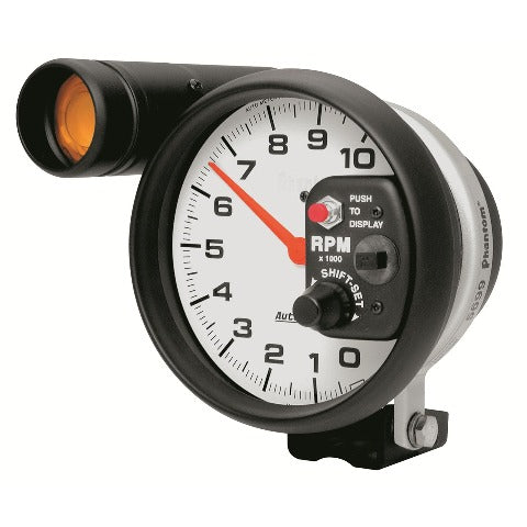 AutoMeter Products 5899 Phantom Tach W/Shift-Light 10 000 RPM