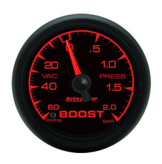 AutoMeter Products 5903-M 2-1/16in Boost-Vac 60 CM/HG-2.0 Bars Mechanical Elec. Sweep