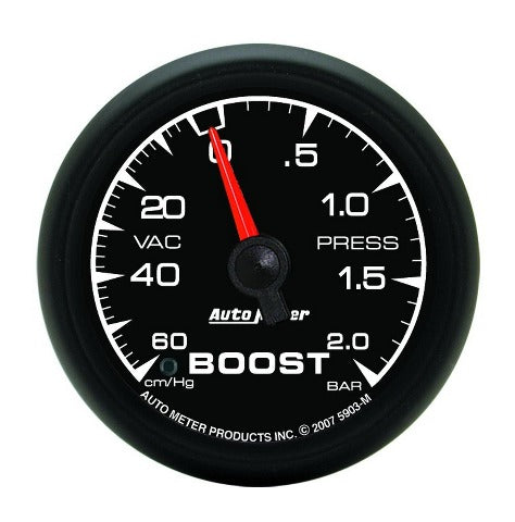 AutoMeter Products 5903-M 2-1/16in Boost-Vac 60 CM/HG-2.0 Bars Mechanical Elec. Sweep