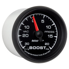 AutoMeter Products 5907 2-1/16in Boost-Vac 30 IN HG/20 PSI, Mechanical