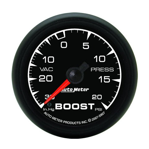AutoMeter Products 5907 2-1/16in Boost-Vac 30 IN HG/20 PSI, Mechanical