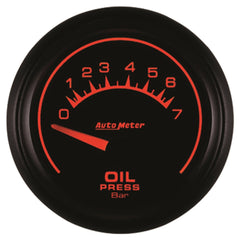 AutoMeter Products 5927-M 2-1/16in Oil Press 0-7 Bars SSE, ES