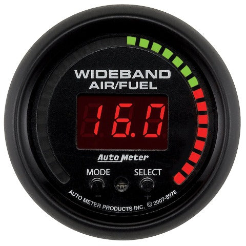 AutoMeter Products 5978 2-1/16in Wideband A/F with Sensor Cobalt ES