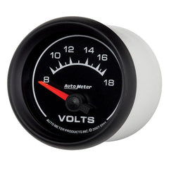 AutoMeter Products 5992 Gauge; Voltmeter; 2 1/16in.; 18V; Electric; ES