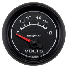 AutoMeter Products 5992 Gauge; Voltmeter; 2 1/16in.; 18V; Electric; ES