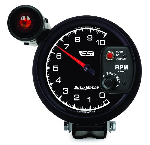 AutoMeter Products 5999 Gauge; Tachometer; 5in.; 10k RPM; Pedestal w/ext. Shift-Lite; ES