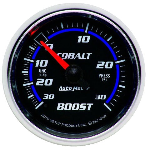 AutoMeter Products 6103 Boost/Vac 30 In. Hg/30 PSI