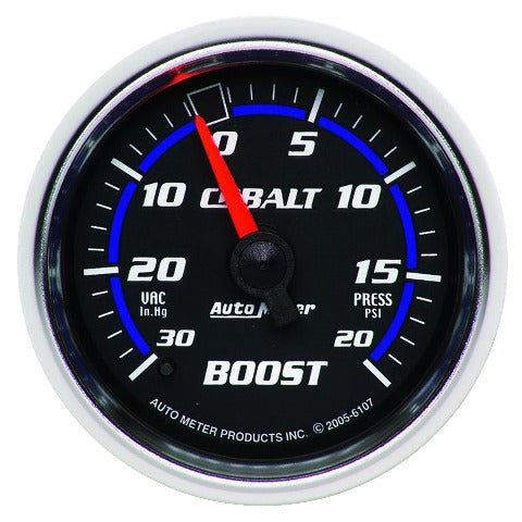 AutoMeter Products 6107 Boost/Vac 30 In. Hg/20 PSI