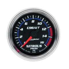 AutoMeter Products 6174 Nitrous Press 0-1600 PSI
