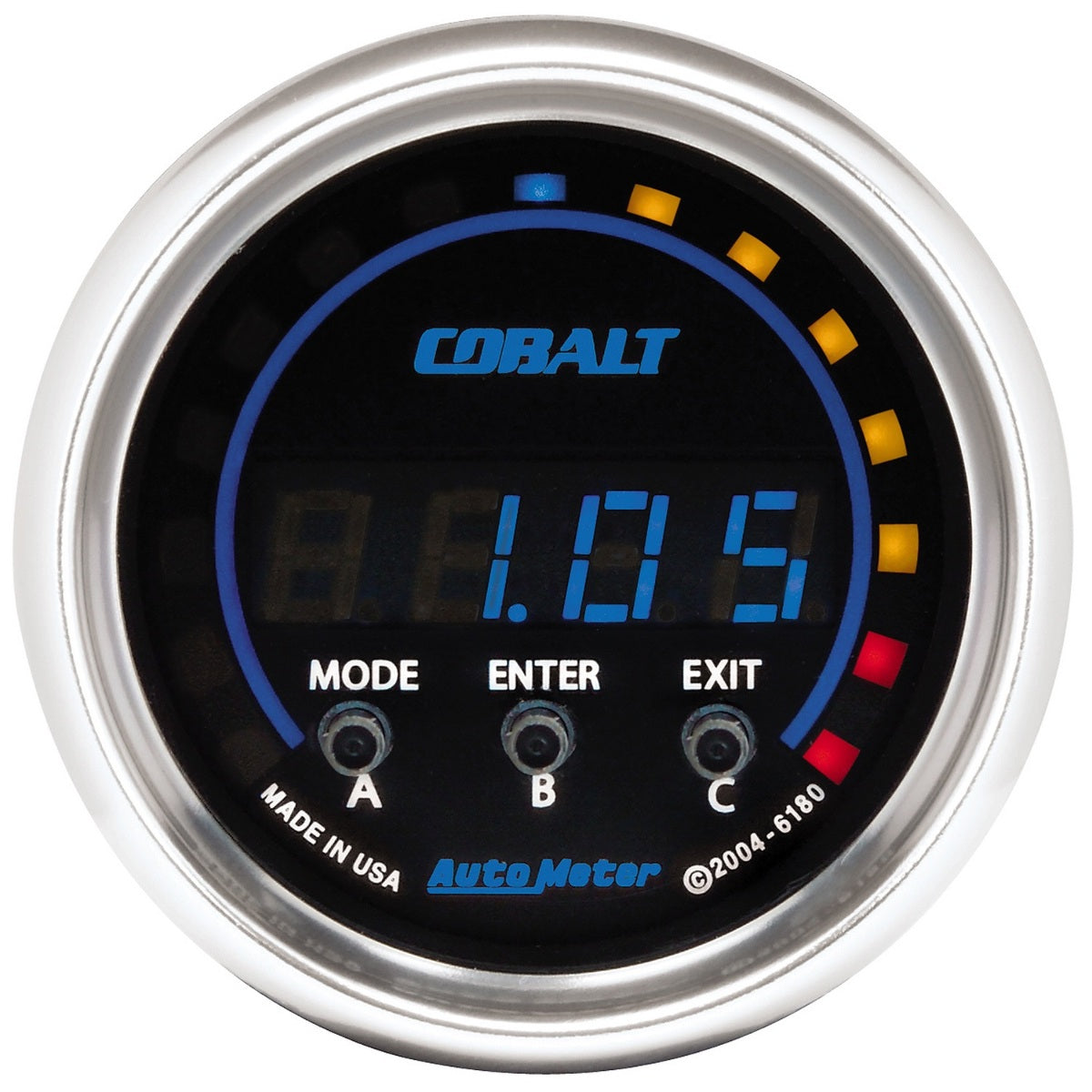 AutoMeter Products 2-1/16 in. D-PIC, -2G-+2G, COBALT PN. 6180