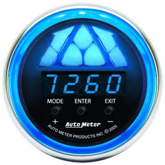 AutoMeter Products 6187 GAUGE; SHIFT LIGHT; DIGITAL RPM W/BLUE LED LIGHT; DPSS LEVEL 1; COBALT