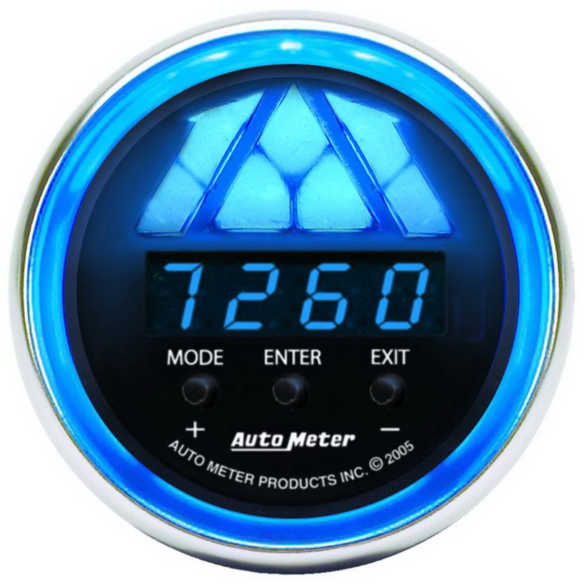 AutoMeter Products 2-1/16 in. DPSS SHIFT-LIGHT, 0-16,000 RPM, LEVEL 2, COBALT PN. 6188