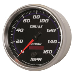 AutoMeter Products 6289 Gauge; Speedometer; 5in.; 160mph; Elec. Programmable; Cobalt