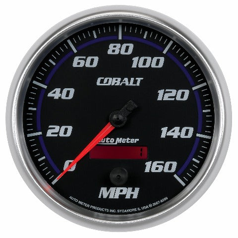 AutoMeter Products 6289 Gauge; Speedometer; 5in.; 160mph; Elec. Programmable; Cobalt