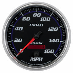 AutoMeter Products 6289 Gauge; Speedometer; 5in.; 160mph; Elec. Programmable; Cobalt