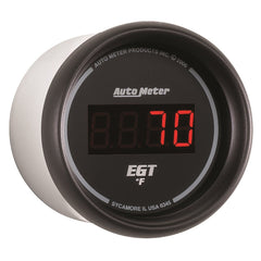 AutoMeter Products 6345 2-1/16in E.G.T. Pyrometer Digital Black