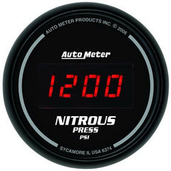 AutoMeter Products 6374 2-1/16in Nitrous, 0-2000 PSI - Digital Black