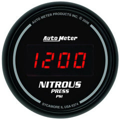AutoMeter Products 6374 2-1/16in Nitrous, 0-2000 PSI - Digital Black