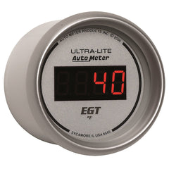 AutoMeter Products 6545 2-1/16in E.G.T. Pyrometer 0-2000 F - Digital Silver