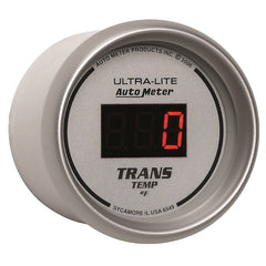 AutoMeter Products 6549 2-1/16in Trans Temp, 0- 300F - , Digital Silver