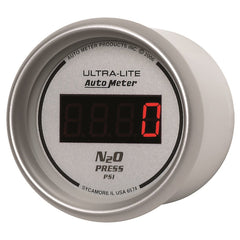AutoMeter Products 6574 2-1/16in Nitrous, 0-2000 PSI - Digital Silver
