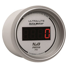 AutoMeter Products 6574 2-1/16in Nitrous, 0-2000 PSI - Digital Silver