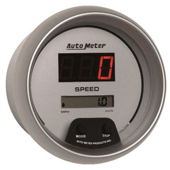 AutoMeter Products 6588 GAUGE; SPEEDOMETER; 3 3/8in.; 260MPH/260KM/H; ELEC. PROGRAM.; DIGITAL; SILVER DI