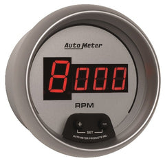 AutoMeter Products 6597 3-3/8in Tach, In-Dash, Digital, Silver