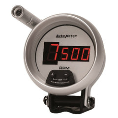 AutoMeter Products 6599 3-3/4in Tach, Mini Monster - Digital Silver