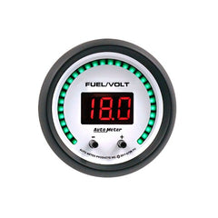 AutoMeter Products 6709-PH Gauge, Fuel/Volt, 2 1/16 Two Channel, Selectable, Phantom Elite Digital
