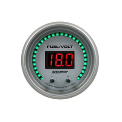 AutoMeter Products 6709-UL Gauge, Fuel/Volt, 2 1/16 Two Channel, Selectable, Ultra-Lite Elite Digital