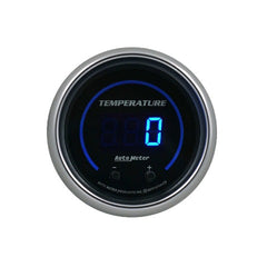 AutoMeter Products 6754-CB Gauge, Fluid Temperature, Two Channel, Selectable, Cobalt Elite Digital