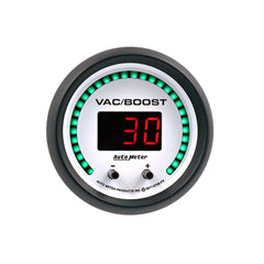 AutoMeter Products 6758-PH Gauge, Vac/Boost, 2 1/16, Two Channel, Selectable, Phantom Elite Digital