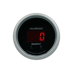 AutoMeter Products 6758-SC Gauge, Vac/Boost, 2 1/16, Two Channel, Selectable, Sport-Comp Elite Digital
