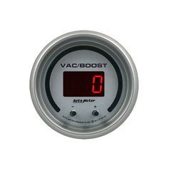 AutoMeter Products 6758-UL Gauge, Vac/Boost, 2 1/16, Two Channel, Selectable, Ultra-Lite Elite Digital