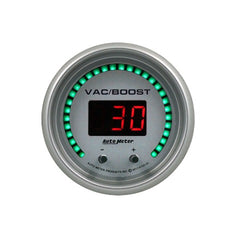 AutoMeter Products 6758-UL Gauge, Vac/Boost, 2 1/16, Two Channel, Selectable, Ultra-Lite Elite Digital