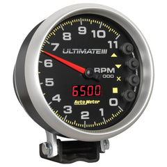 AutoMeter Products 6888 5 Ultimate Plus (Engine + Driveshaft). 11,000 RPM, Black