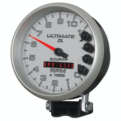 AutoMeter Products 6895 5 Ultimate DL (+ pressure, wideband, G-Meter), 11,000 RPM, Silver