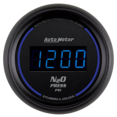 AutoMeter Products 6974 2-1/16in NITROUS, 0-1600 PSI, DIGITAL, BLACK