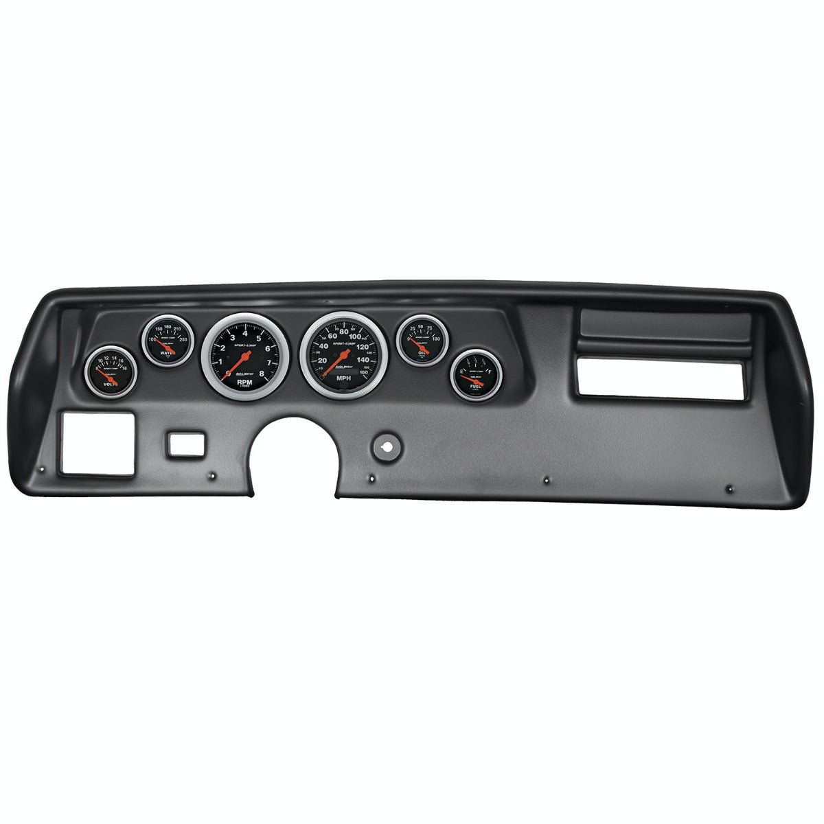 AutoMeter Products 7026-SC Gauge Kit, 6 pc Sport-Comp