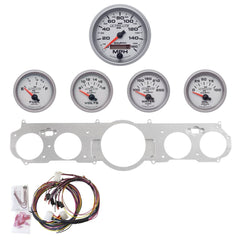 AutoMeter Products 7035-14 5 Gauge Direct-Fit Dash Kit, Mustang 65-66, Ultra-Lite II
