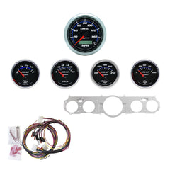 AutoMeter Products 7035-CB 5 Gauge Direct-Fit Dash Kit, Cobalt