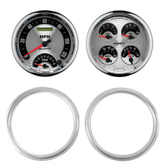 AutoMeter Products 7039-01 2 Gauge Direct Fit Dash Kit, Chevy Truck 47-53, 2 Gauge, American Muscle