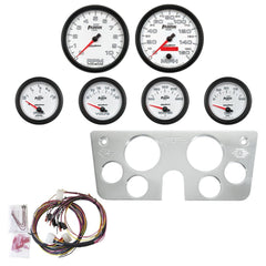 AutoMeter Products 7045-10 6 Gauge Direct Fit Dash Kit, Chevy Truck 67-72, 6 Gauge, Phantom II