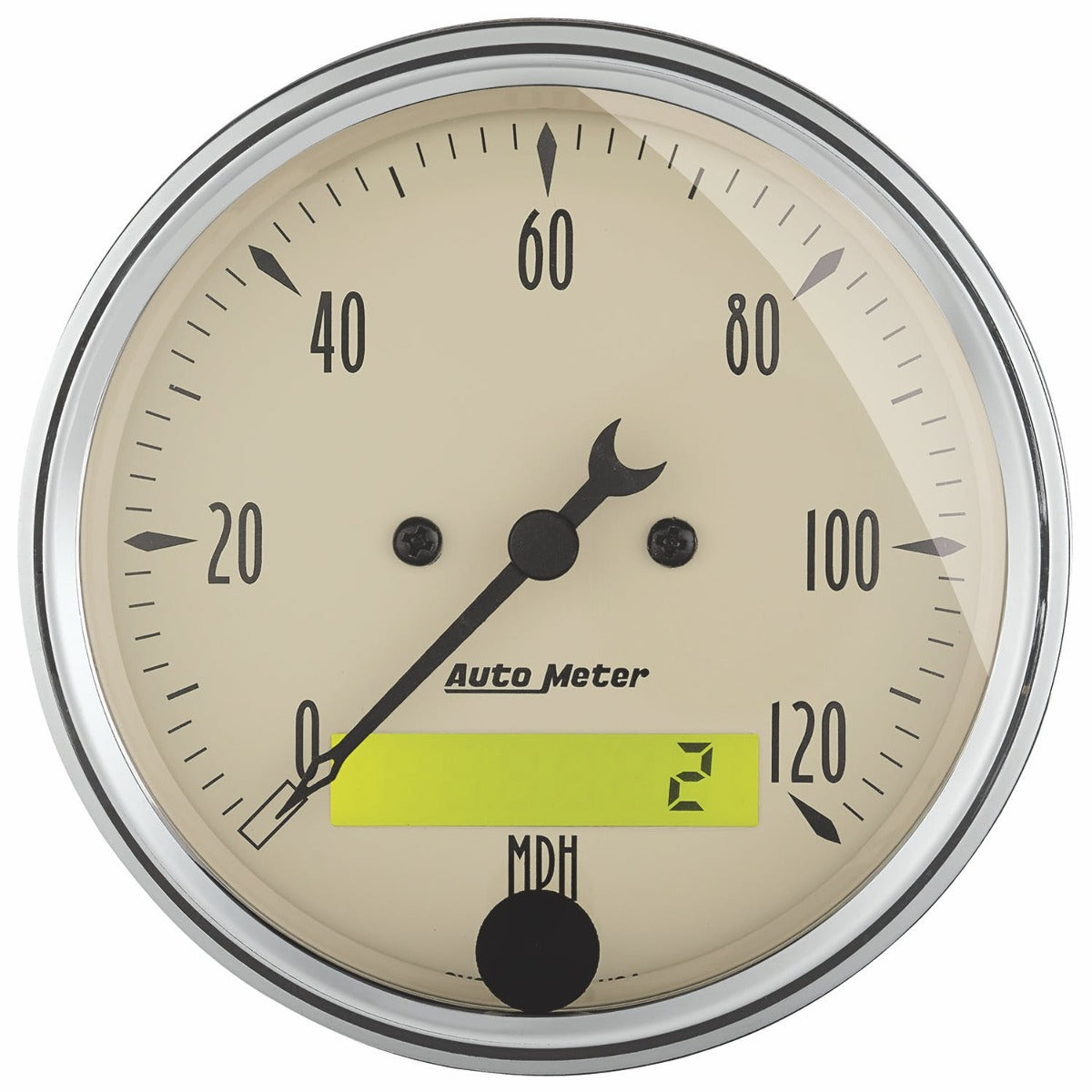 AutoMeter Products 7048-AB 6 Gauge Direct-Fit Dash Kit, Antique Beige