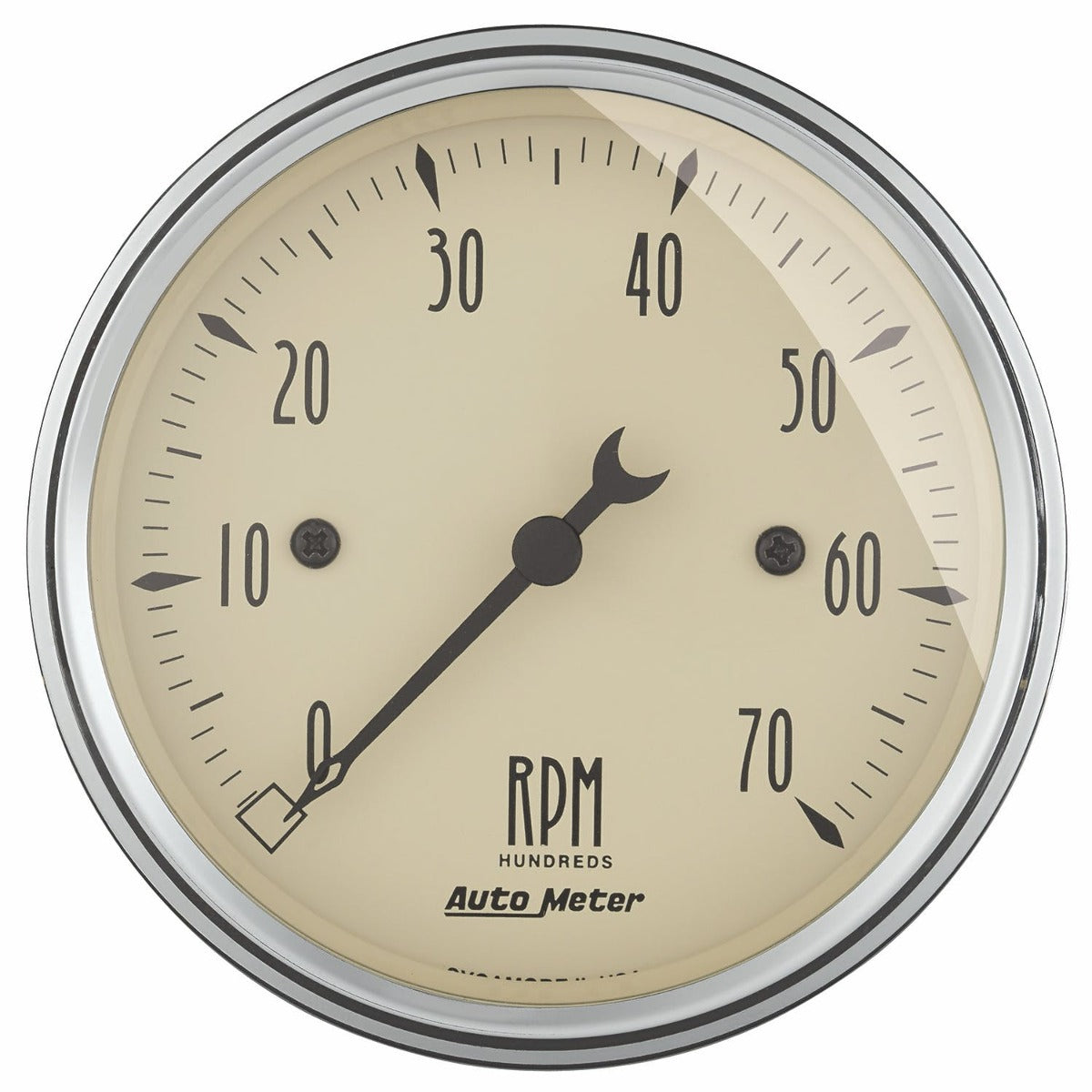 AutoMeter Products 7048-AB 6 Gauge Direct-Fit Dash Kit, Antique Beige