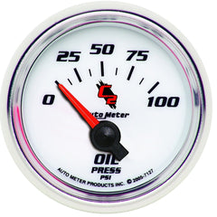 AutoMeter Products 7127 Oil Press 0-100 PSI